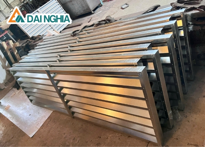 Bảng thông số kỹ thuật – Lam gió Inox 304