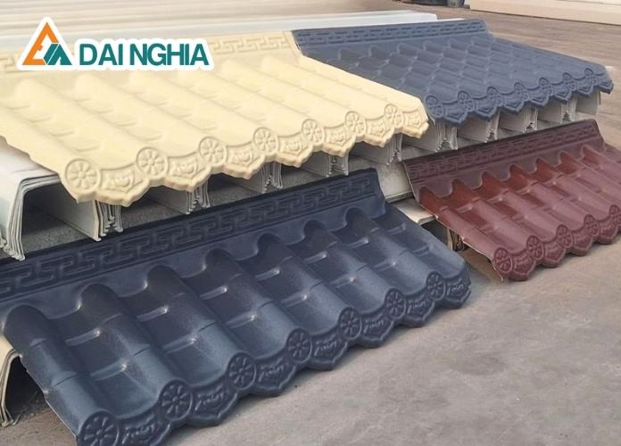 bảng giá tôn nhựa PVC/ASA và phụ kiện