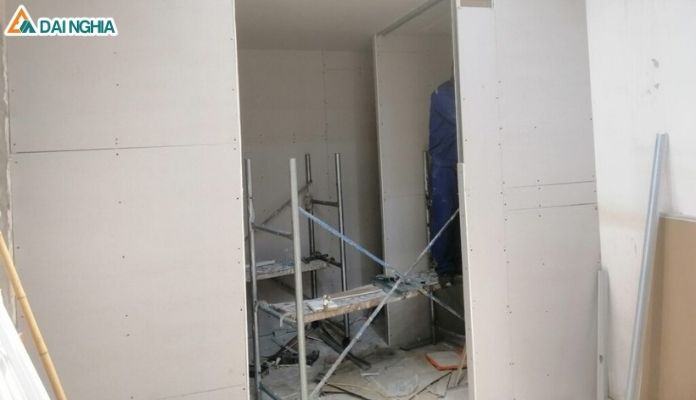 Vách thạch cao chịu ẩm cho những khu vực ngoài trời, phòng tắm