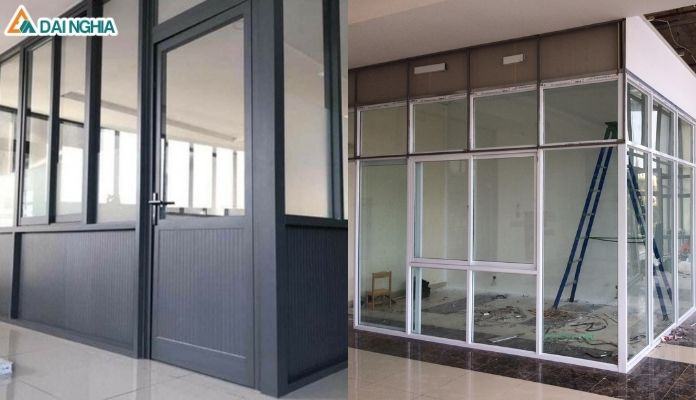 Vách ngăn nhôm kính là gì?
