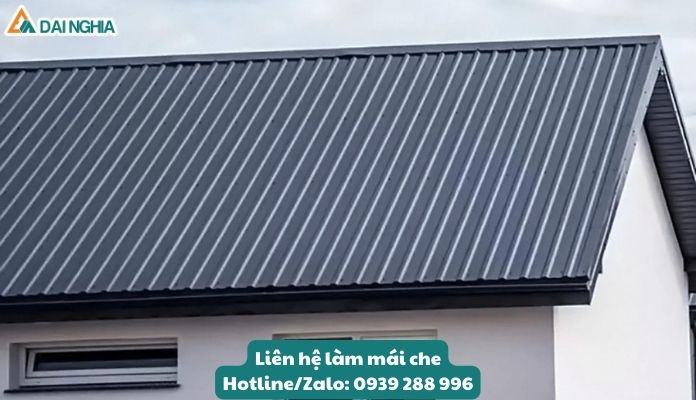 Ưu điểm của mái che tôn