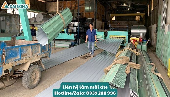 Báo giá thi công mái che tôn Quận 10 - Giá tốt năm 2023