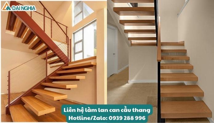 Tích hợp phong thủy trong mẫu lan can cầu thang gỗ