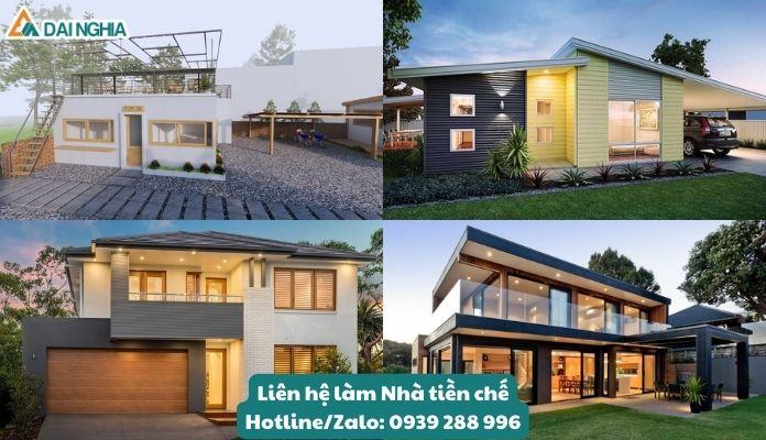 Các mẫu nhà tiền chế đẹp & hiện đại