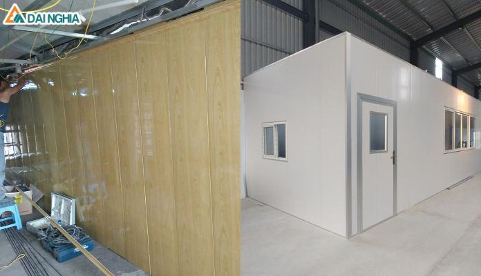 Phân loại vách ngăn Panel theo màu sắc