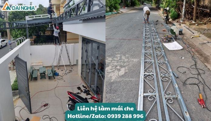 Địa chỉ thi công mái che hiện đại – uy tín – chất lượng khu vực TP. HCM
