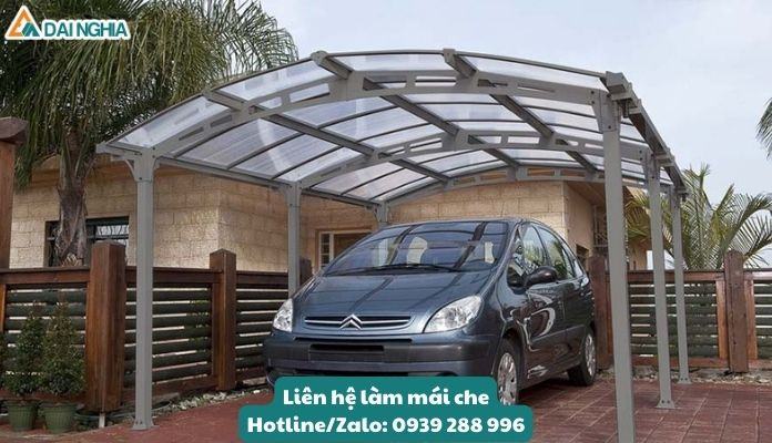 Mái che cho bãi đậu xe