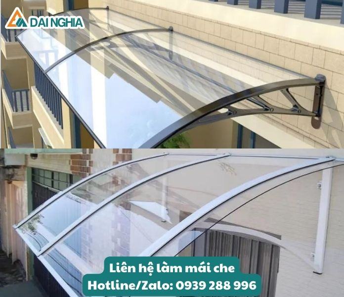 Mái che Poly có giá thành hợp lý và dễ dàng bảo trì