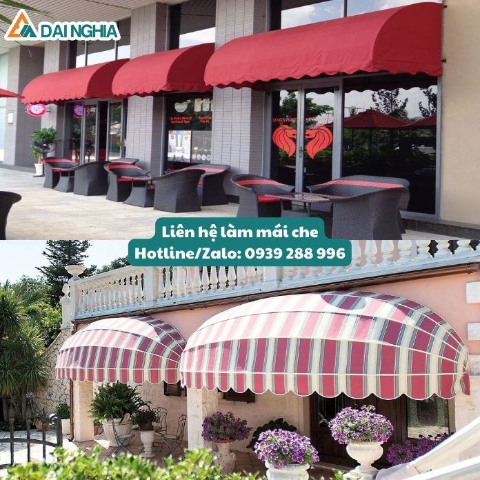 Mái che vòm được ứng dụng phổ biến trong các không gian ngoài trời