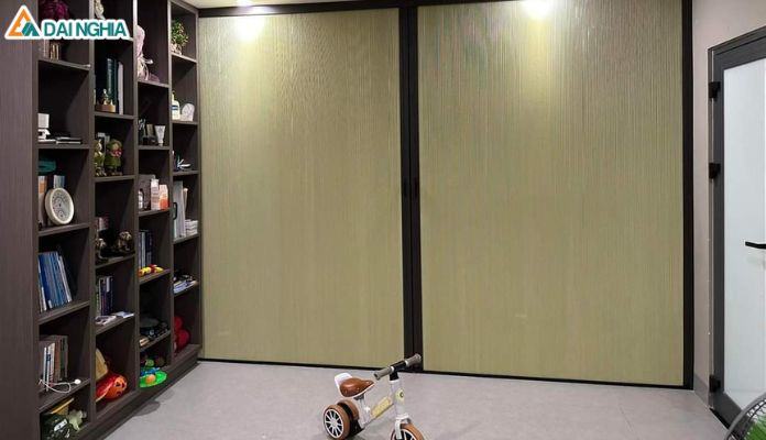 Vách ngăn tường giá rẻ bằng vải mềm