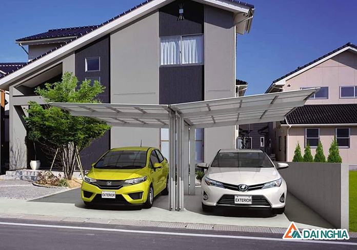 bãi đậu xe ô tô nhà tiền chế
