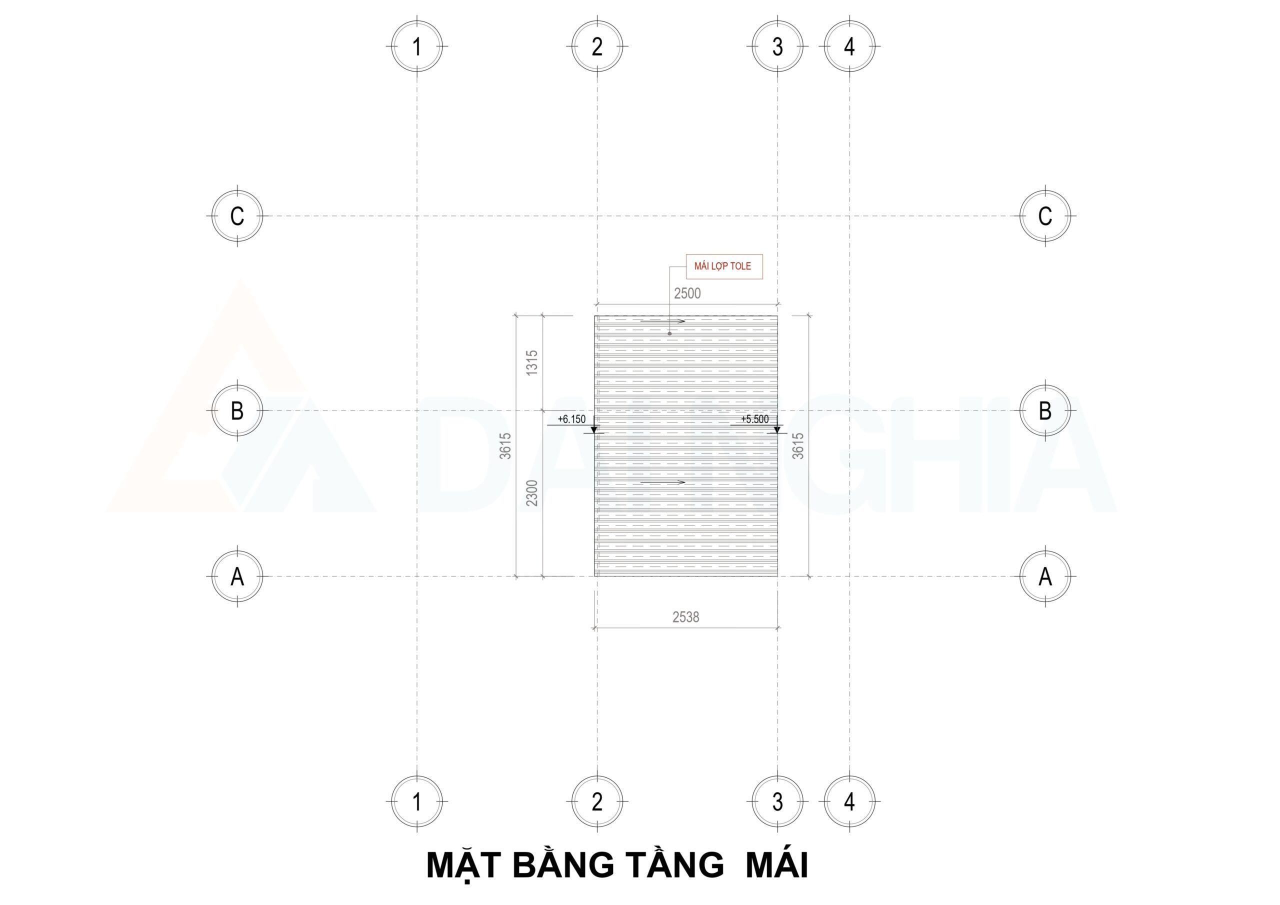ban ve thiet ke mat bang tang mai scaled 1