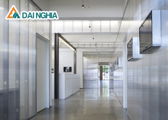 Cách làm vách ngăn bằng tấm Poly