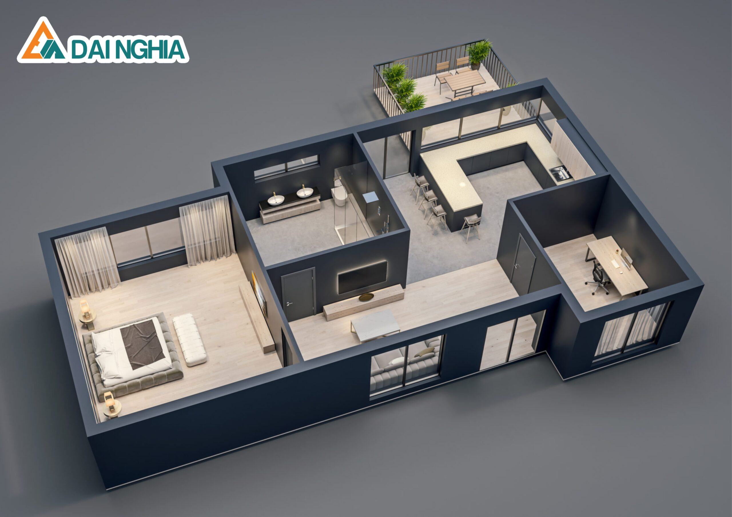 Mot so ban ve 3D nha tien che nghi duong dep mat 2 scaled 1