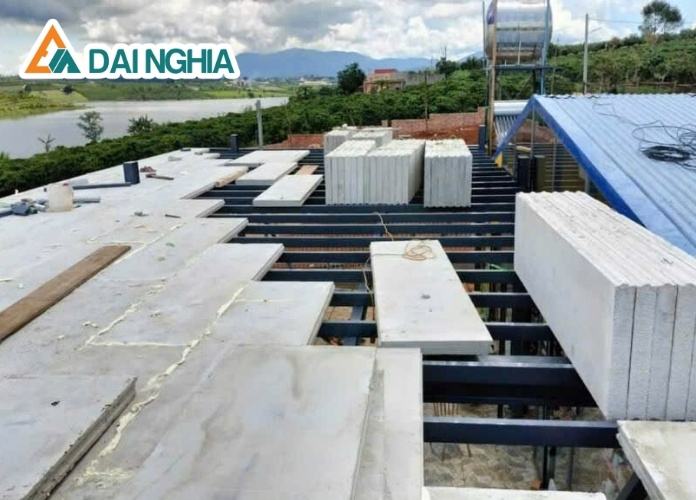 Quy trình sản xuất tấm bê tông nhẹ EPS