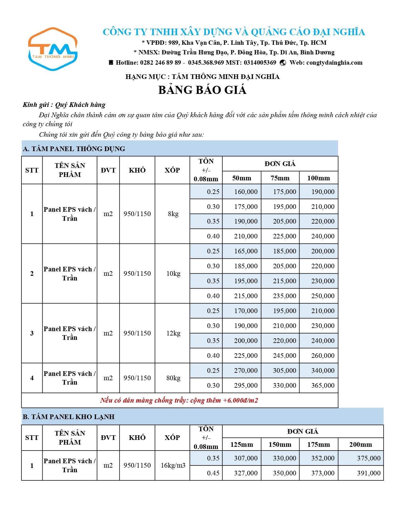 TD BANG GIA VACH TRAN PANEL T8 page 0001