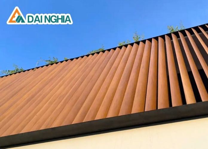 Ứng dụng của lam gió gỗ nhựa ngoài trời