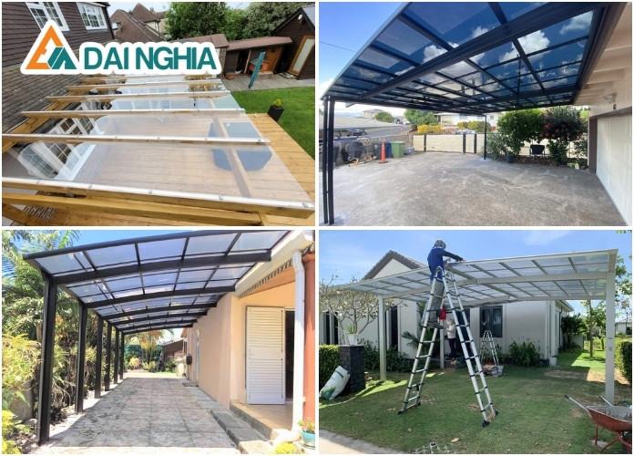 Ứng dụng tấm Poly lấy sáng