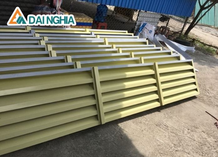 Vật liệu làm lam gió sơn tĩnh điện