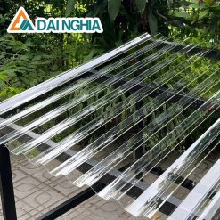 Cấu tạo tấm Poly 11 sóng vuông dày 1mm