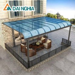 Tấm Poly đặc 2.4mm xanh biển dùng để làm gì?