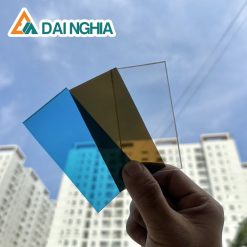 Tấm Poly đặc 2.4mm xanh biển hàng Thái Lan