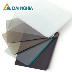 Tấm Poly đặc 2.4mm màu trà là gì?