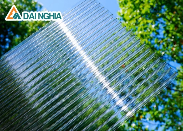 Tấm Poly rỗng 4mm trắng trong là gì?