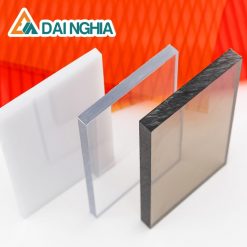 Báo giá tấm Poly đặc 2.7mm trà