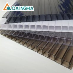 Báo giá tấm Poly rỗng 5mm khói