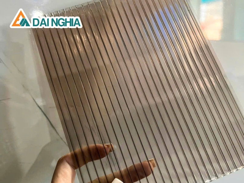 Báo giá tấm Poly rỗng 6mm trà hàng Đài Loan