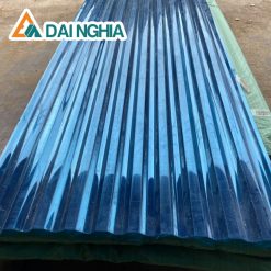 Báo giá tấm Poly sóng 0.6mm xanh biển