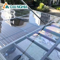 Công ty Đại Nghĩa chuyên phân phối tấm Poly đặc 2.7mm trắng trong