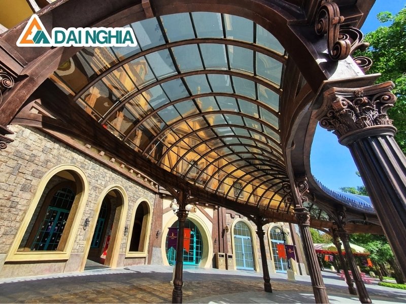 Tấm Poly đặc 2.7mm trà Malaysia